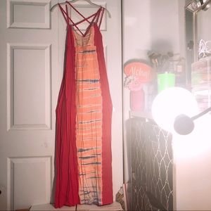 Roxy Maxi Dress (pink)